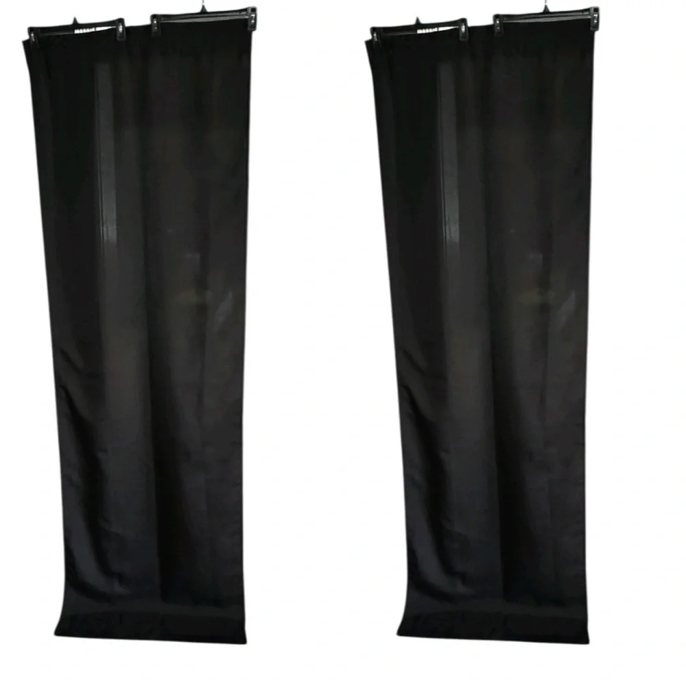 Mainstays‎ Black Curtain Panels X 2.